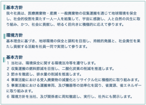 エコアクション21 方針
